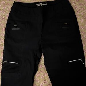 JAMIE SADOCK BLACK GOLF CAPRI PANTS 16